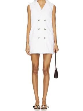 Kaia Blazer in White Seventy & Mochi NWT S/M Blazer White